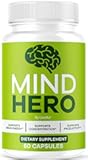 Mind Hero Capsules - Brain Health and Memory Support Advanced Formula, MindHero Focus Pills Daily Support Natural Cognitive Function for Overall Health & Wellness, 60 Capsules for 1 Month