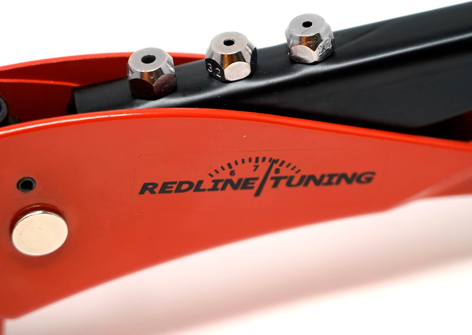 Redline Tuning Heavty-Duty Hand Riveter (Capable of 3/32", 1/8", 5/32" & 3/16" rivets, includes wrench) Pop Rivet Gun Tool