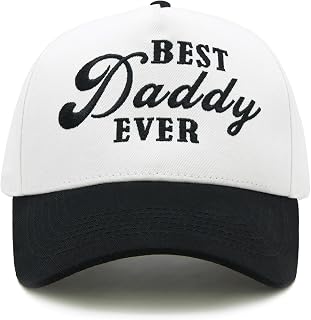 Daddy Trucker Hat, Christmas Birthday Gifts for Dad from Daughter Son Wife, Vintage Best Daddy Ever Baseball Cap