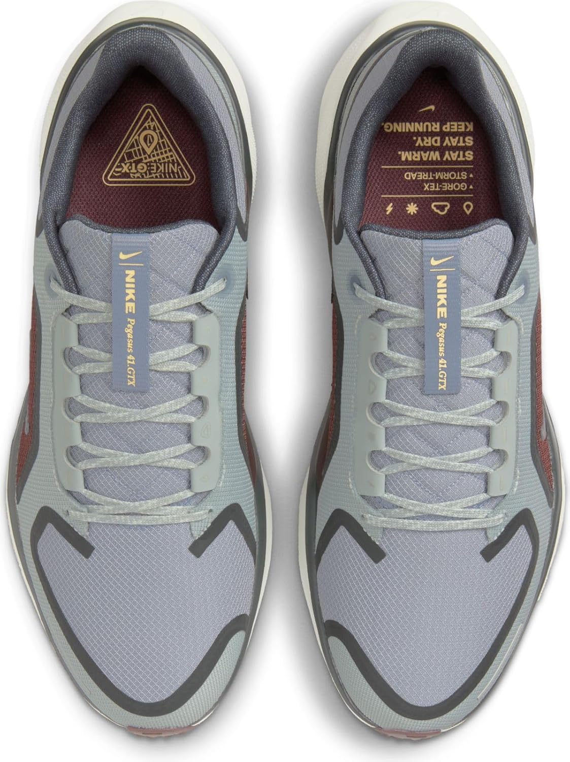 Nike Mens Nike Pegasus 41 Gore-tex Wasserdichter Straßenlaufschuh Für Herren