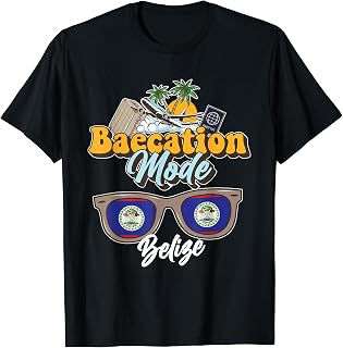 Baecation Belize Bound Couple Travel Goal Vacation Trip T-Shirt