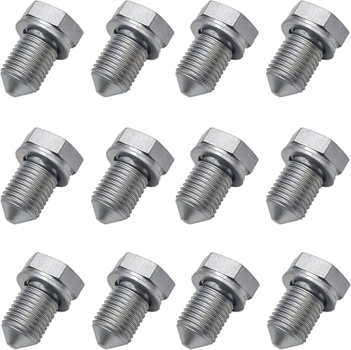 12 Pièces Bouchon de Vidange Voiture QINGYIWL