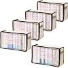 ASTRO Astro 609-02 Modern Comic Storage Case, Light Beige, 5 Pieces, B40, B6, Small B6, Folding