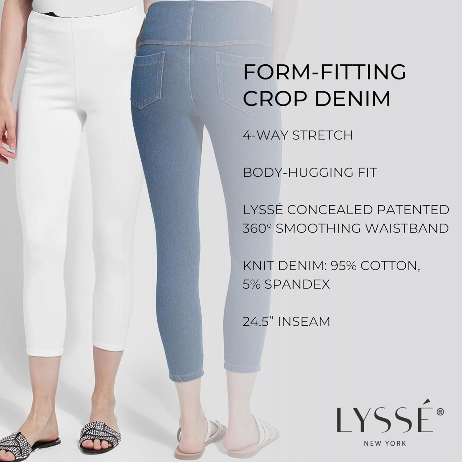 Lysse Women's Toothpick Crop - Image 4