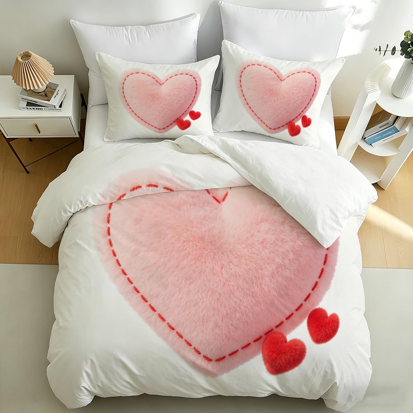Housse de Couette 240x260 Chaude et Légère Finie la Sensation de Draps Rêches