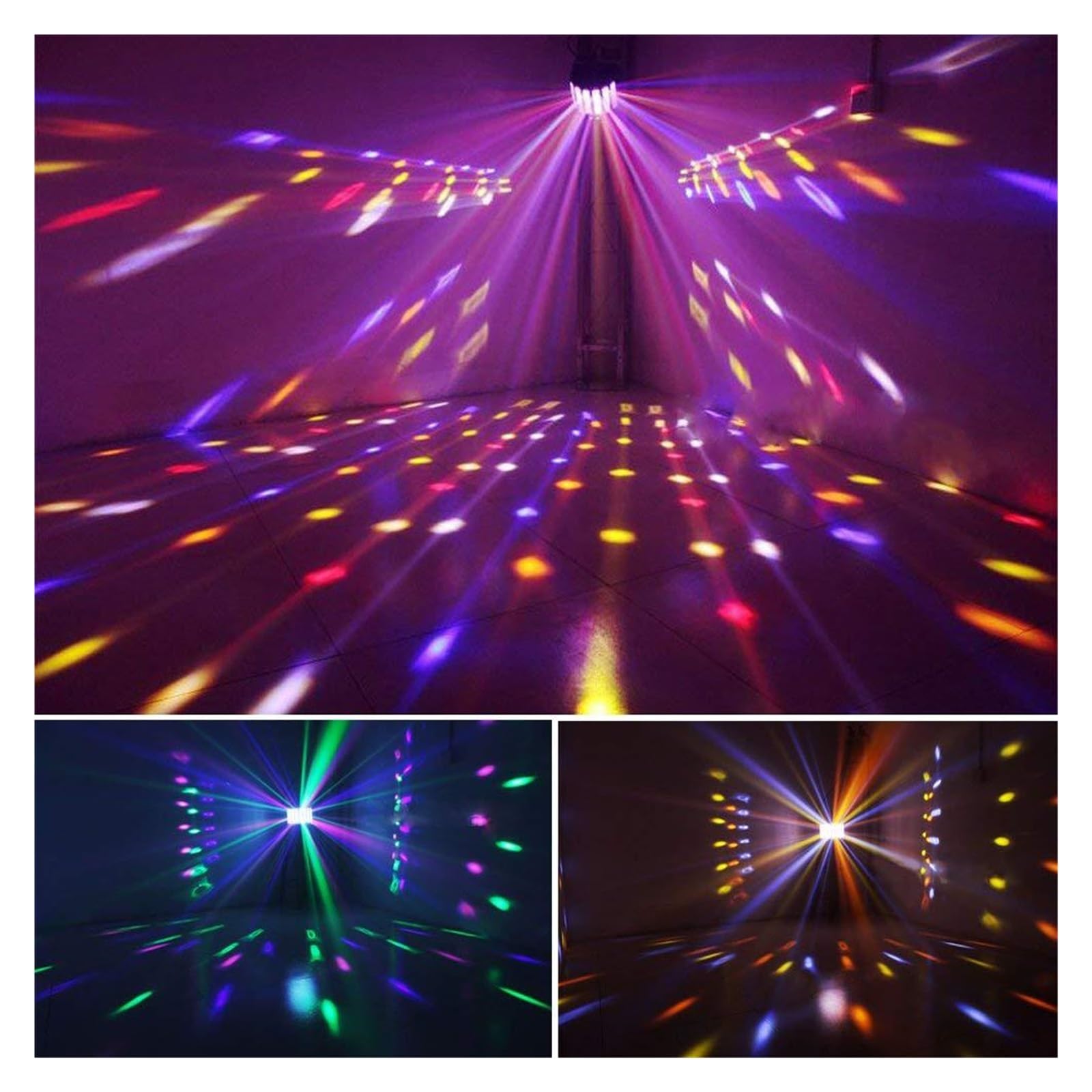 Światła Sceniczne, Dyskotekowy projektor świetlny Mini LED światła sceniczne z efektem stroboskopowym Bar Club KTV strona dekoracyjna akcesoria do lamp