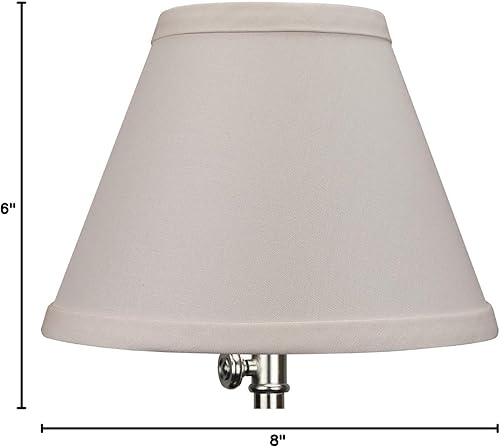 Miniatura 6 de FenchelShades.com Pantalla de 4 pulgadas de diámetro superior x 8 pulgadas de diámetro inferior x 6 pulgadas de altura inclinada con accesorio de