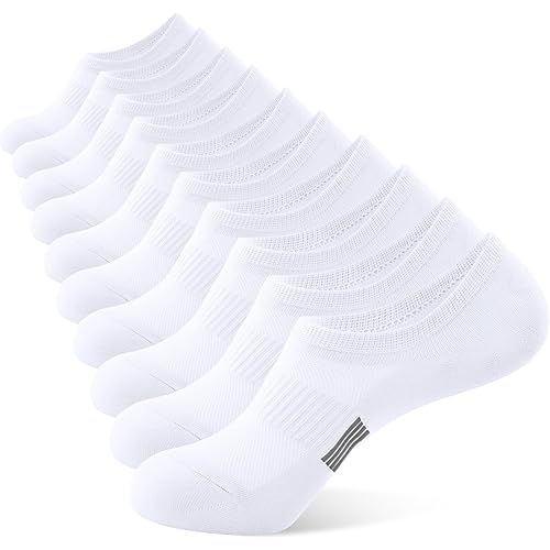 No Show Socks Womens Low Cut Non Slip Athletic Cotton Invisible Women Sock 5 Pairs