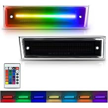 Bestview RGB Side Marker Lights for Chevy C10 C20 C30 GMC C1500, Smoke Len