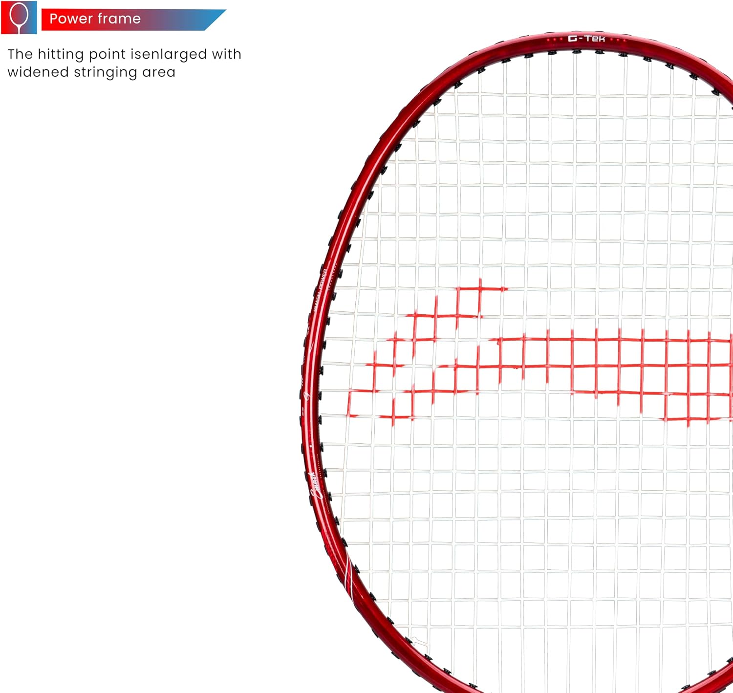 Whitedot Sports Li-Ning G-TEK GX Strung Graphite Badminton Racquet with Free Cover