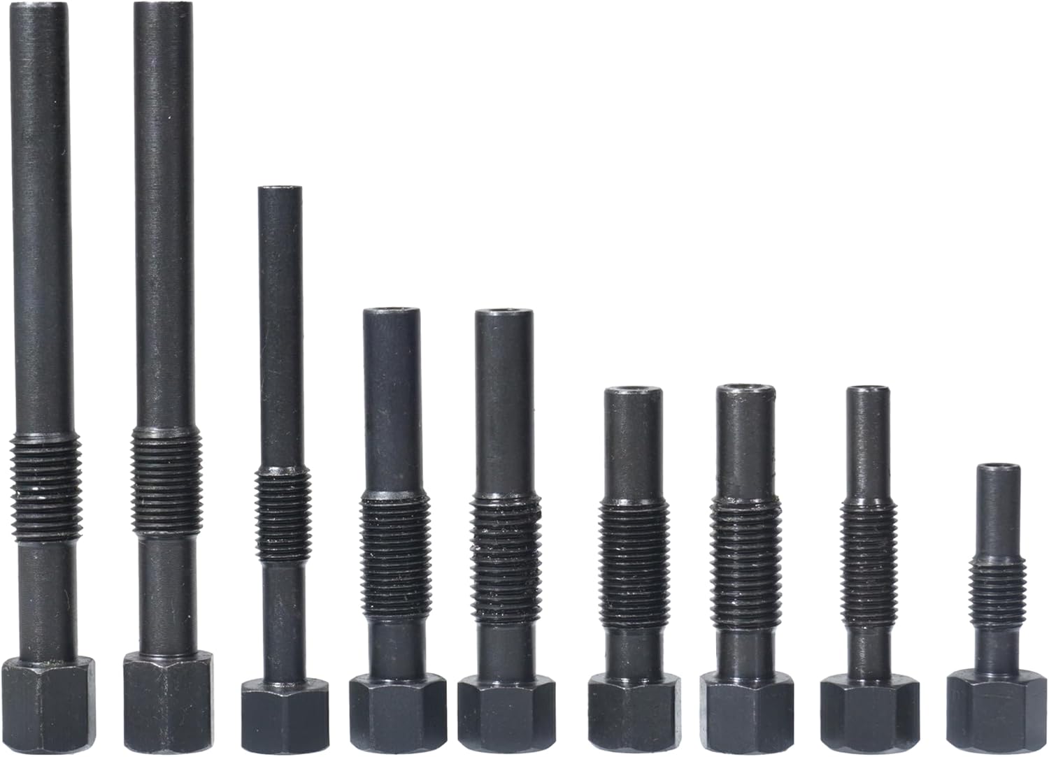 22PCS Glow Plug Removal Tool Kit, Glow Plug Extraction Kit, Glow Plug Electrodes Removing Tool for M8x1.0, M10x1.0, M10x1.25 Glow Plug -RED