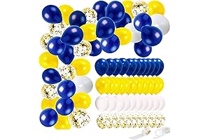 Blue and Yellow Graduation Decorations 2024