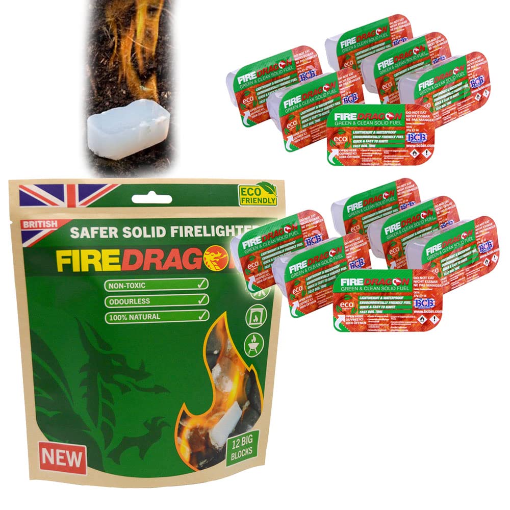 BCB Firedragon 39100 - Combustible en seco (12 pastillas)