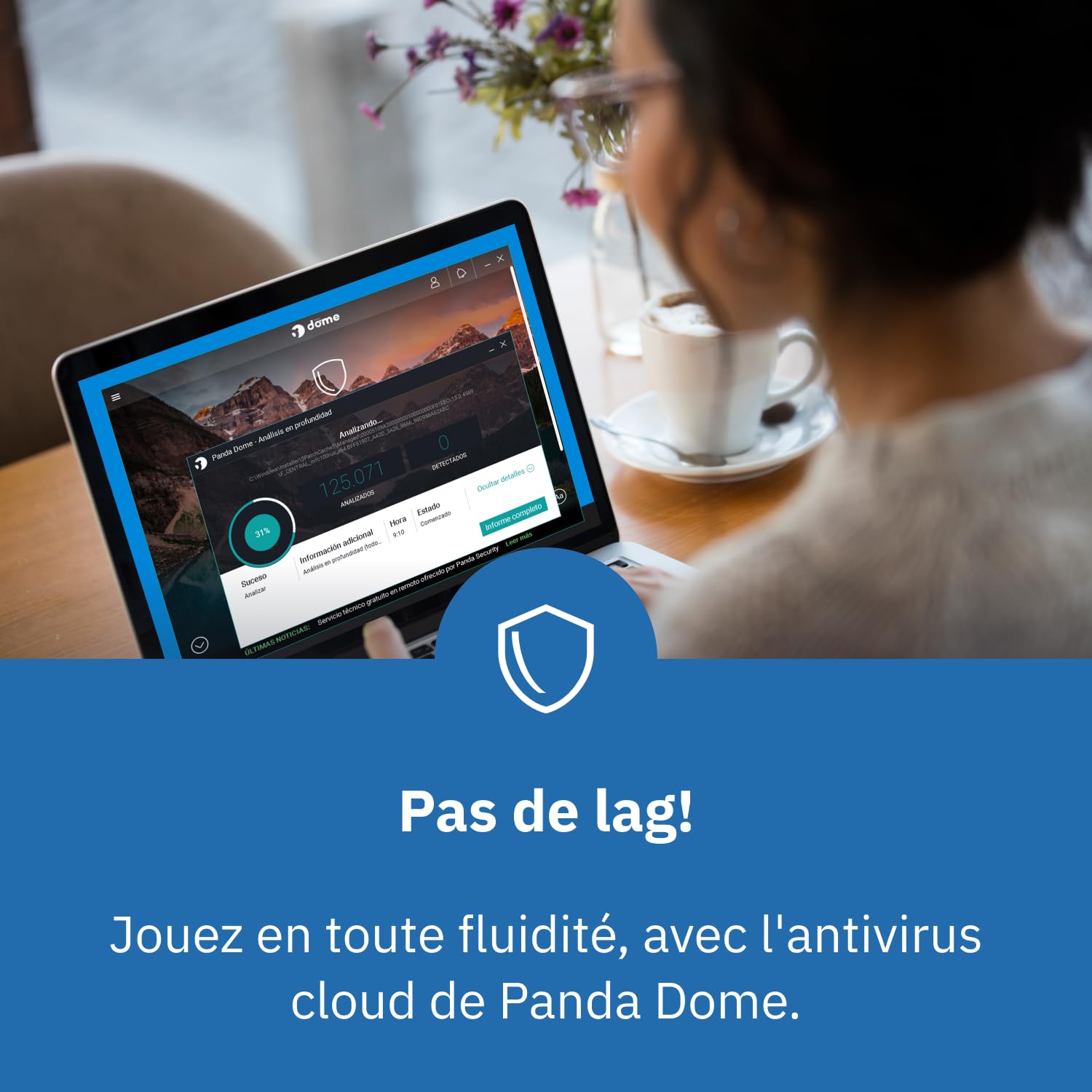 Panda Dome Essential 2026 - Cloud antivirus et VPN, mode de jeu (5 appareils)