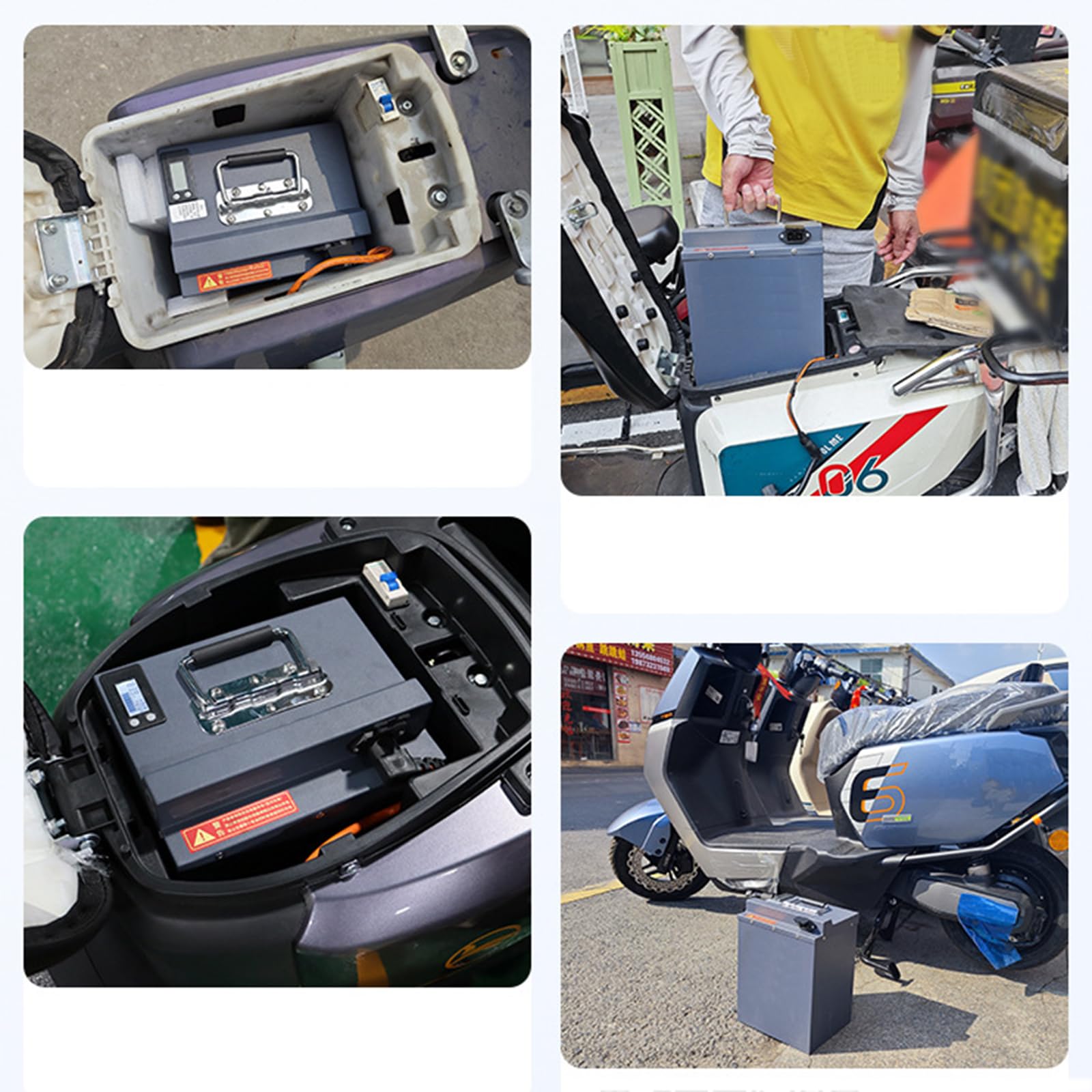 Akumulator motocyklowy 60 V akumulator litowy 15 Ah 20 Ah 25 Ah 30 Ah 35 Ah 40 Ah 45 Ah 50 Ah 55 Ah 60 Ah 65 Ah do silnika 0-3900 W z ładowarką