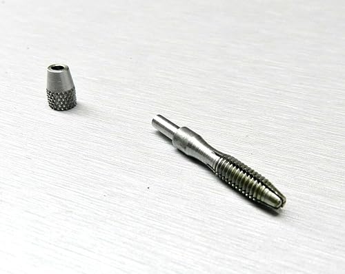 Miniatura 6 de Micro Chuck A-MC2 Mini Mandril Chuck Adaptador Herramienta Rotativa 1/8 Mango Hecho en Estados Unidos por JTS