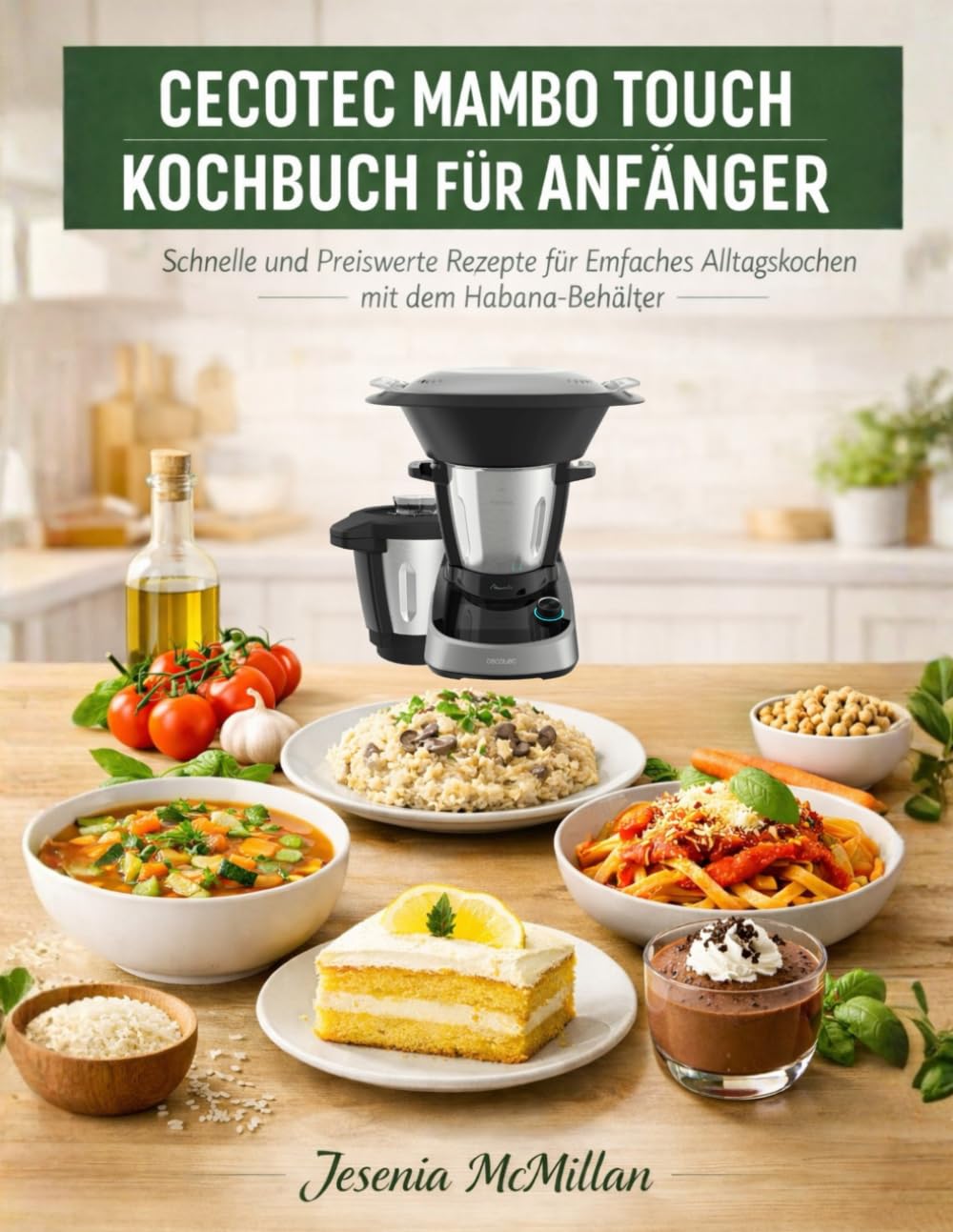 CECOTEC MAMBO TOUCH KOCHBUCH FÜR ANFÄNGER: Schnelle und Preiswerte Rezepte für Einfaches Alltagskochen mit dem Habana-Behälter