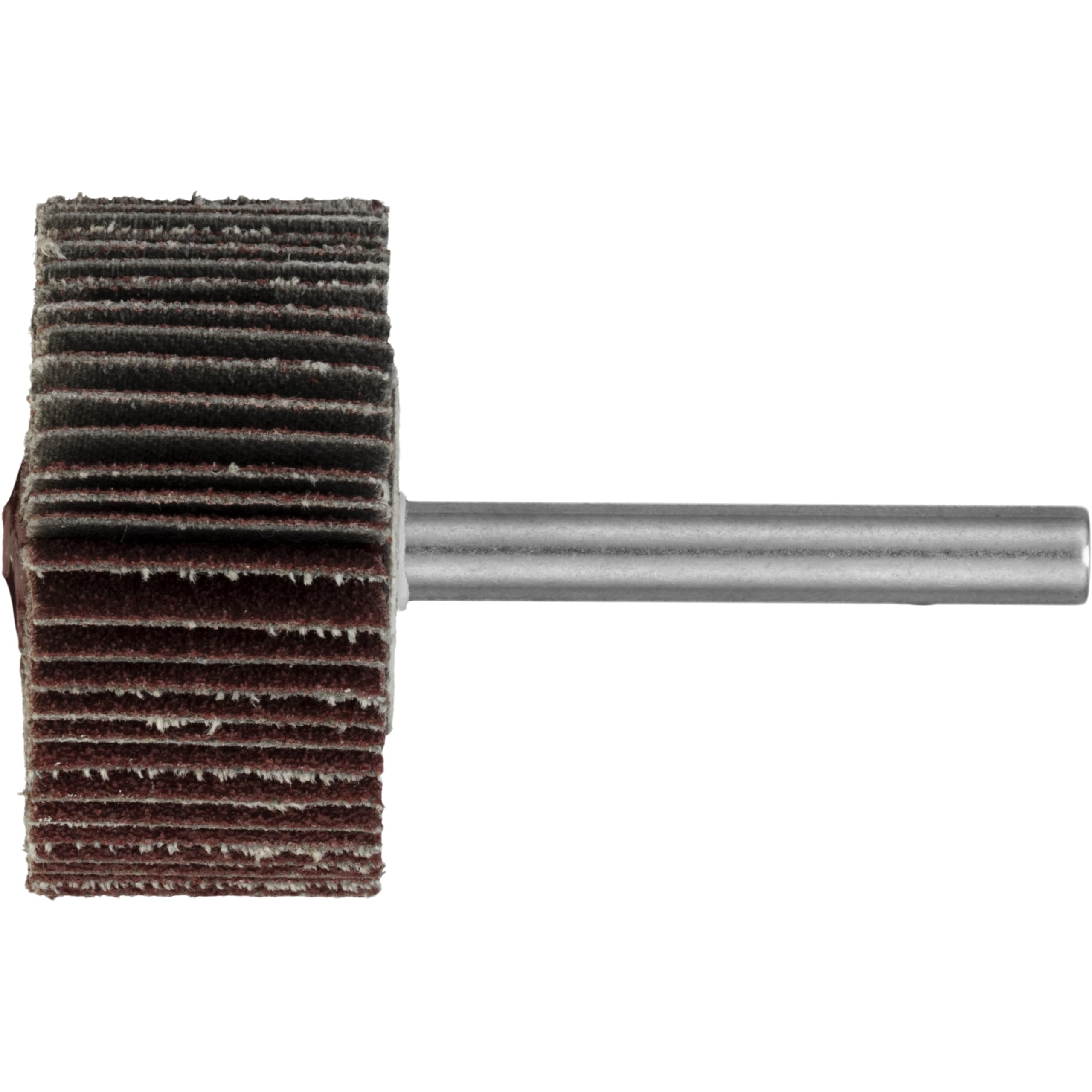 LUKAS-ERZETT 10 x Fächerschleifer SFL universal 80x15 mm Schaft 6 mm Korund Korn 80-11x11x18cm