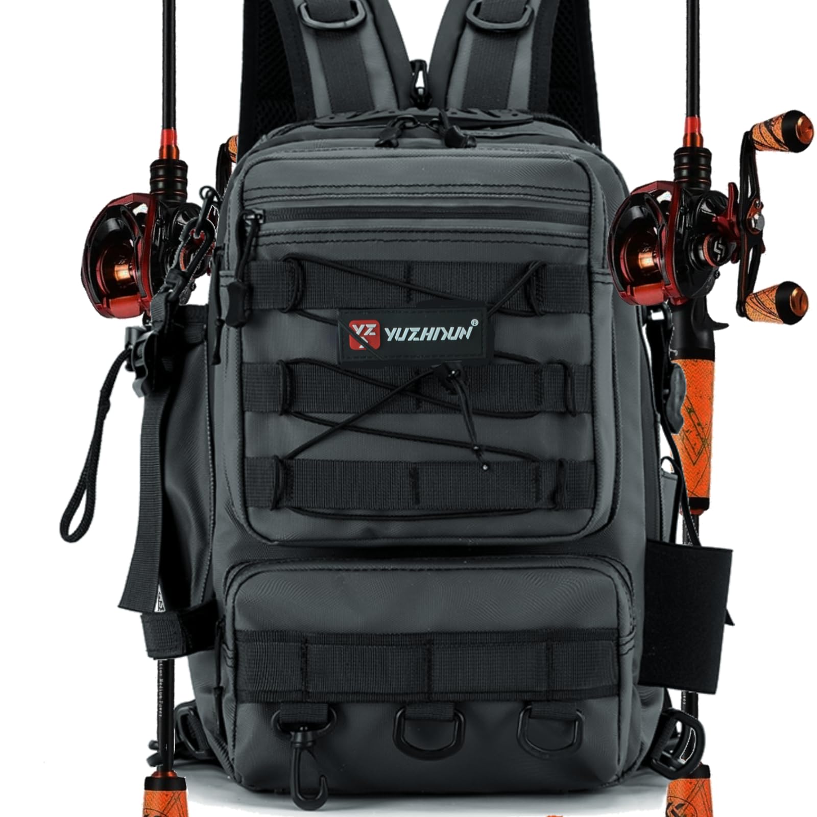 Fishing 85 Pcs Fishing Backpack With Tackle Boxes, Tackle Sling