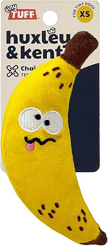 Miniatura 40 de Huxley & Kent Juguete Divertido de Halloween para Perros con Chirriador – Juguetes Chirriantes Power Plush para Perros Pequeños – Animal de Peluche