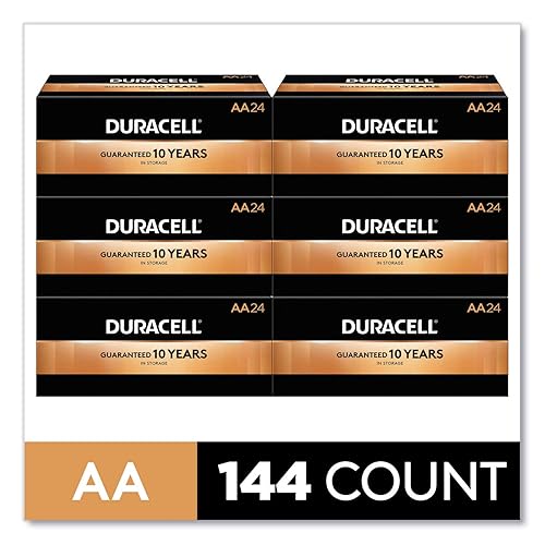 Miniatura 2 de Duracell MN1500BKD - Batería alcalina con Duralock, tamaño Aa, forma (paquete de 144)