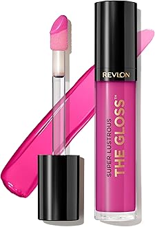Super Lustrous Lip Gloss, High Impact Lipcolor with Moisturizing Creamy Formula, Infused with Agave, Moringa Oil, & Cupuacu Butter, Pink Obsessed (232)
