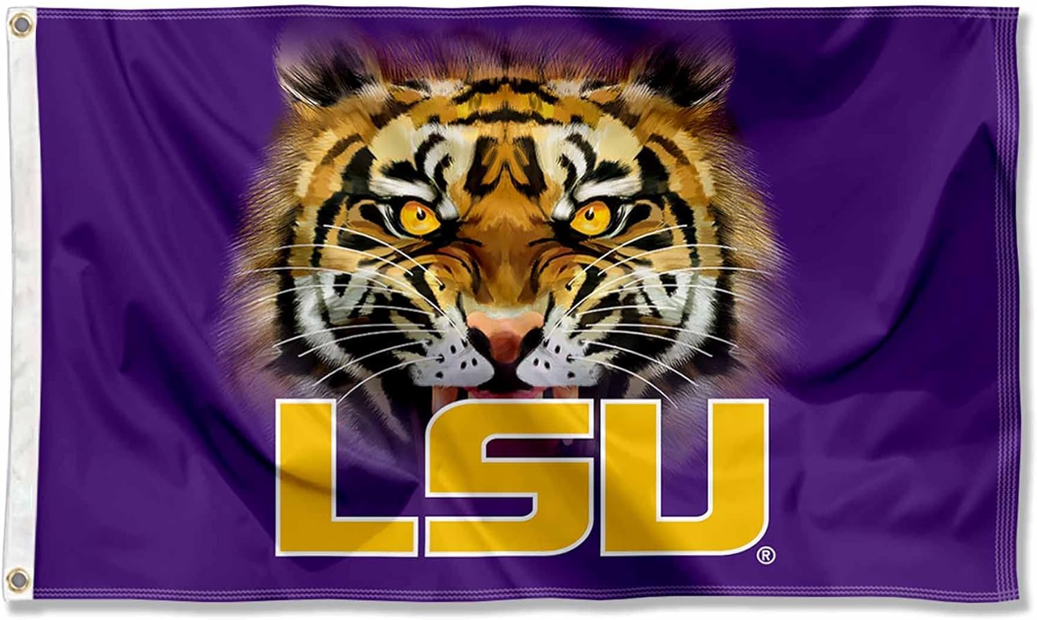 College Flags & Banners Co. Louisiana State LSU Tigers Tiger Eyes Flag