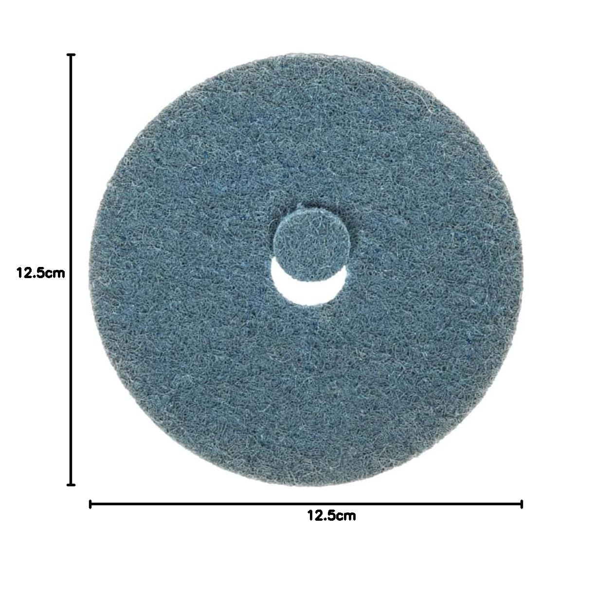 320107 NDS 800 krążki z włókniny, średni, czerwono-brązowy, 125 mm x 22 mm, 10 sztuk