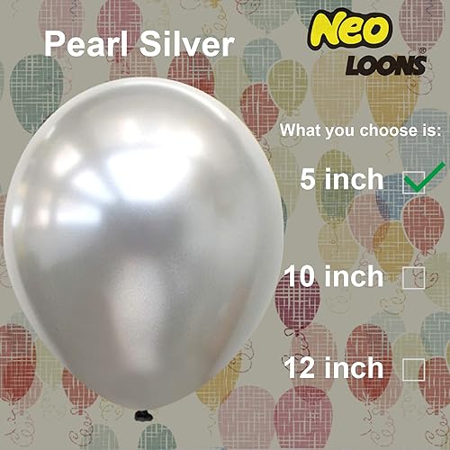 Miniatura 39 de 100 globos de látex de 5 pulgadas, color melocotón perla, ideales para niños, cumpleaños de adultos, bodas, recepciones, baby showers, peleas