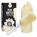 Cynpel Peri Bottle - Portable Travel Bidet for Men or Women - Labour and Maternity Hospital Bag Essentials - After Birth Recovery Tools for Postpartum Mum - Perineal Spray Bottle