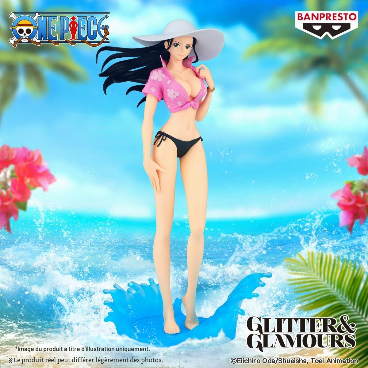 Banpresto Figurine d'action Nico Robin One Piece, Glitter&Glamours, Splash Style 23 cm Multicolore BP89565P