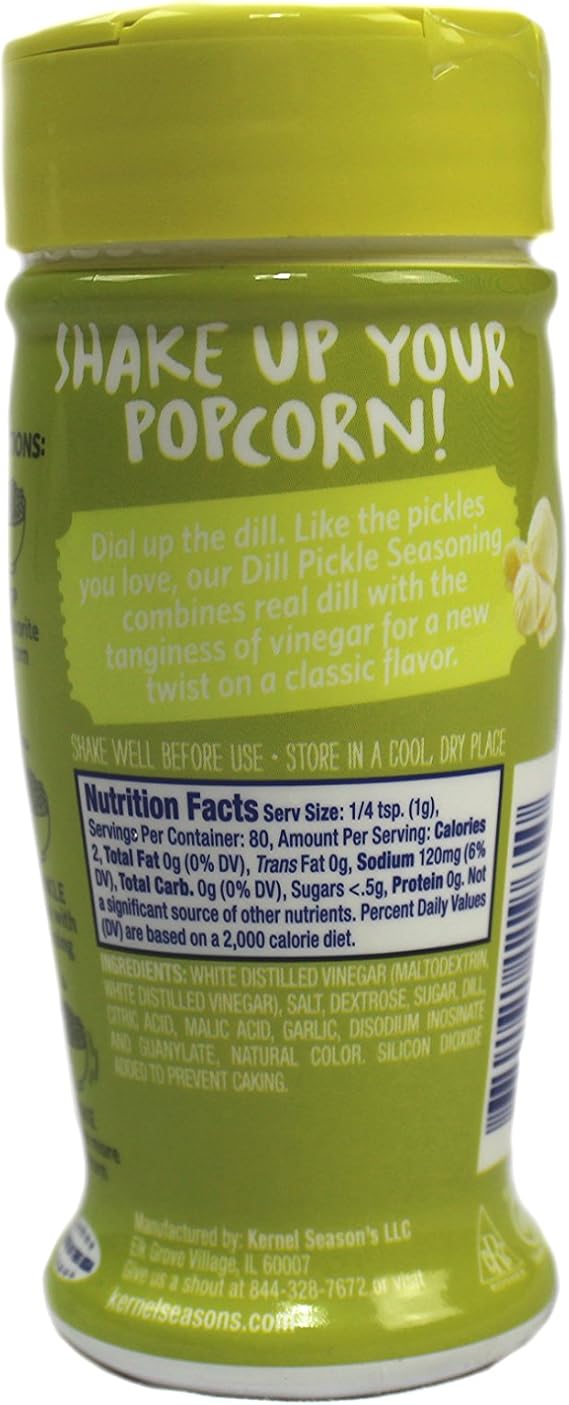 Kernel Seasons Dill Pickle Popcorn Seasoning 80g