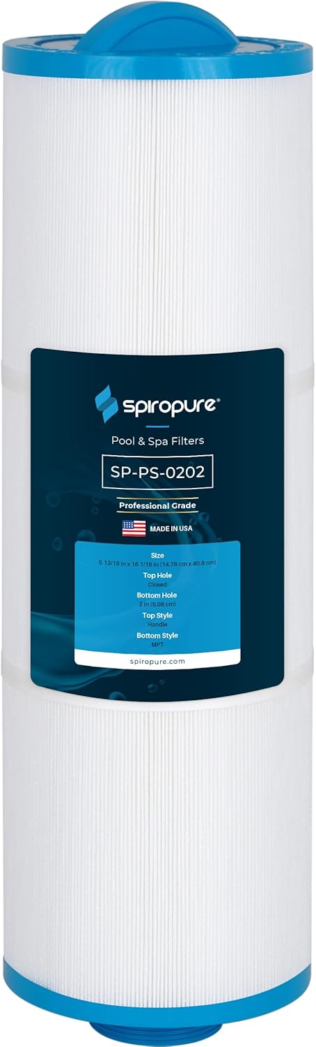 SpiroPure Replacement for Filbur FC-0202 Pleatco PCAL60-F2M Unicel 5CH-752 Coleman FIL11100212 Cal Spa Victory 60 Hot Tub Spa Pool Replacement Cartridge