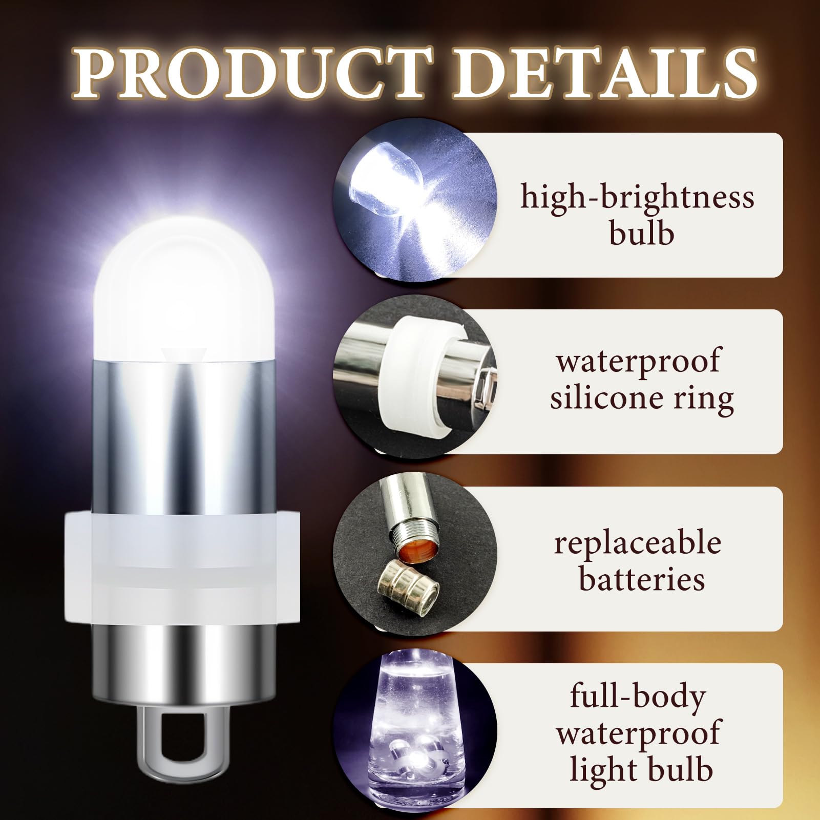30 mini luci a LED, 30 pezzi, mini luci a LED, per casa delle