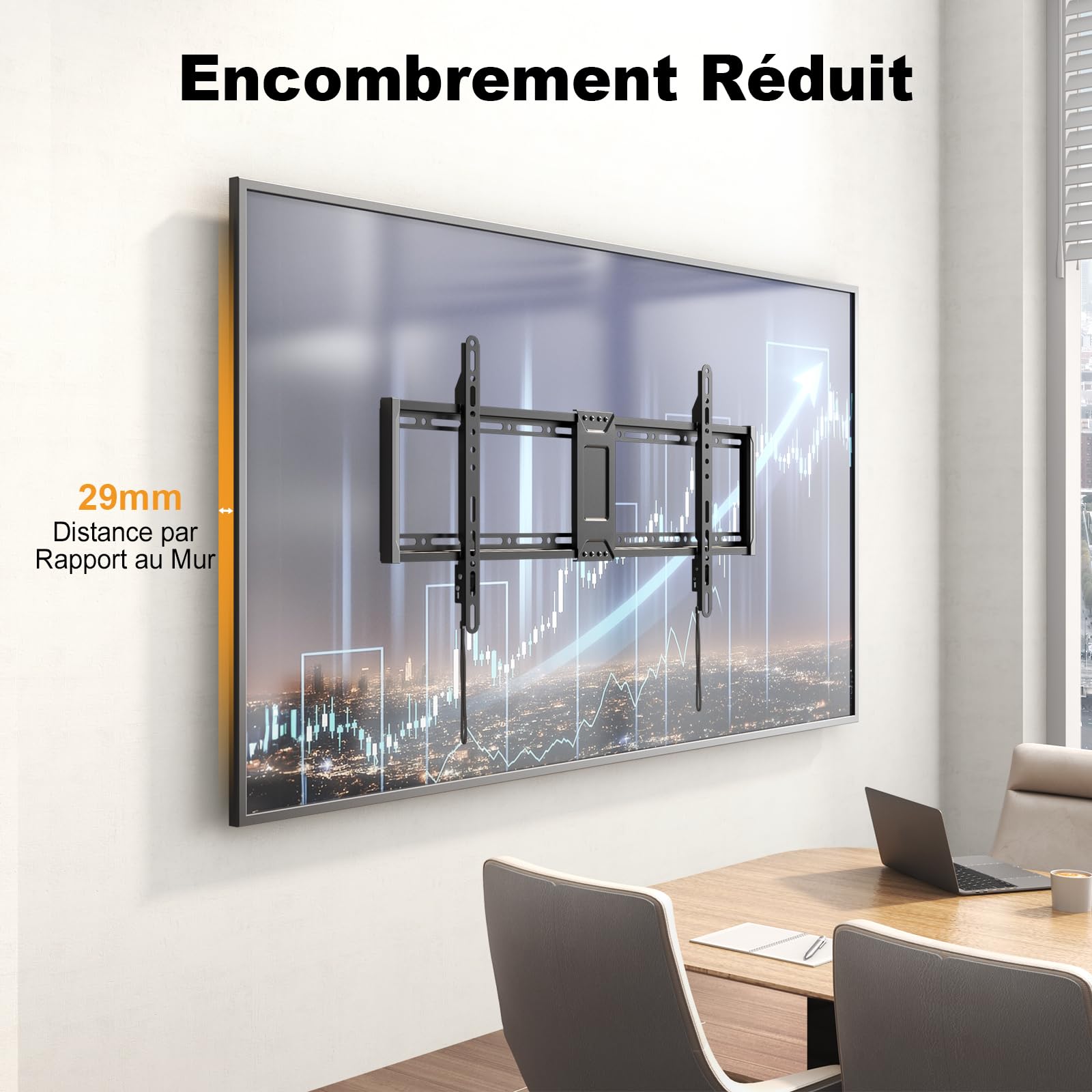 Extreme TV muurbeugel 75 - 100 inch kopen? Tot 100 KG Merk Universeel VESA 900X600