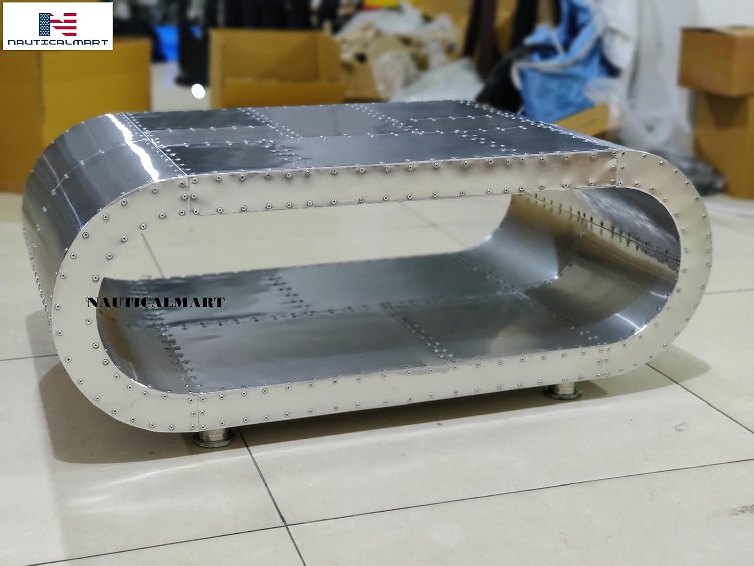 NauticalMart Aviator Coffee Table