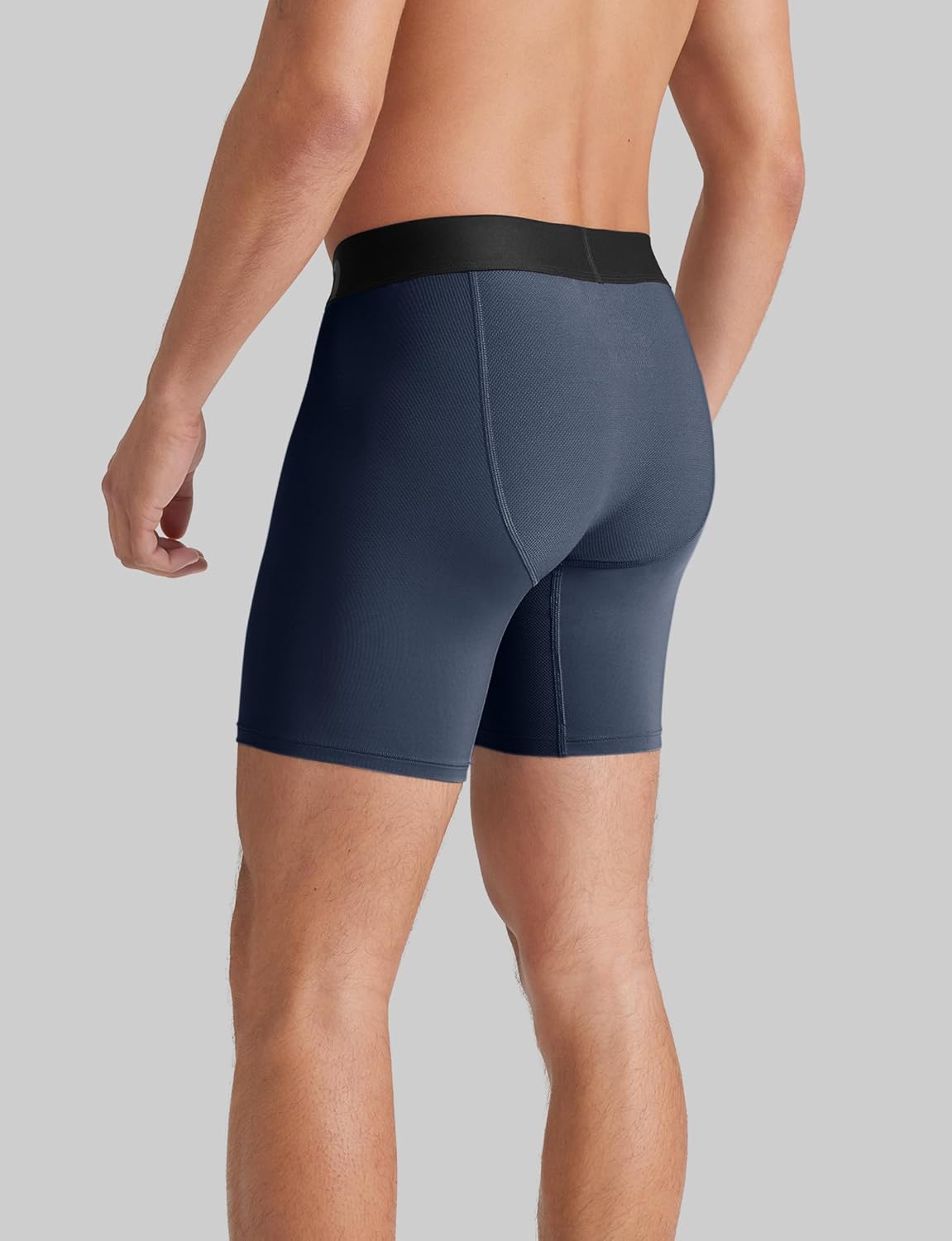 Tommy John Men’s Underwear – 360 Sport Boxer Briefs with Contour Pouch - Mid-Length 6" Inseam – Moisture Wicking Underwear - Image 3