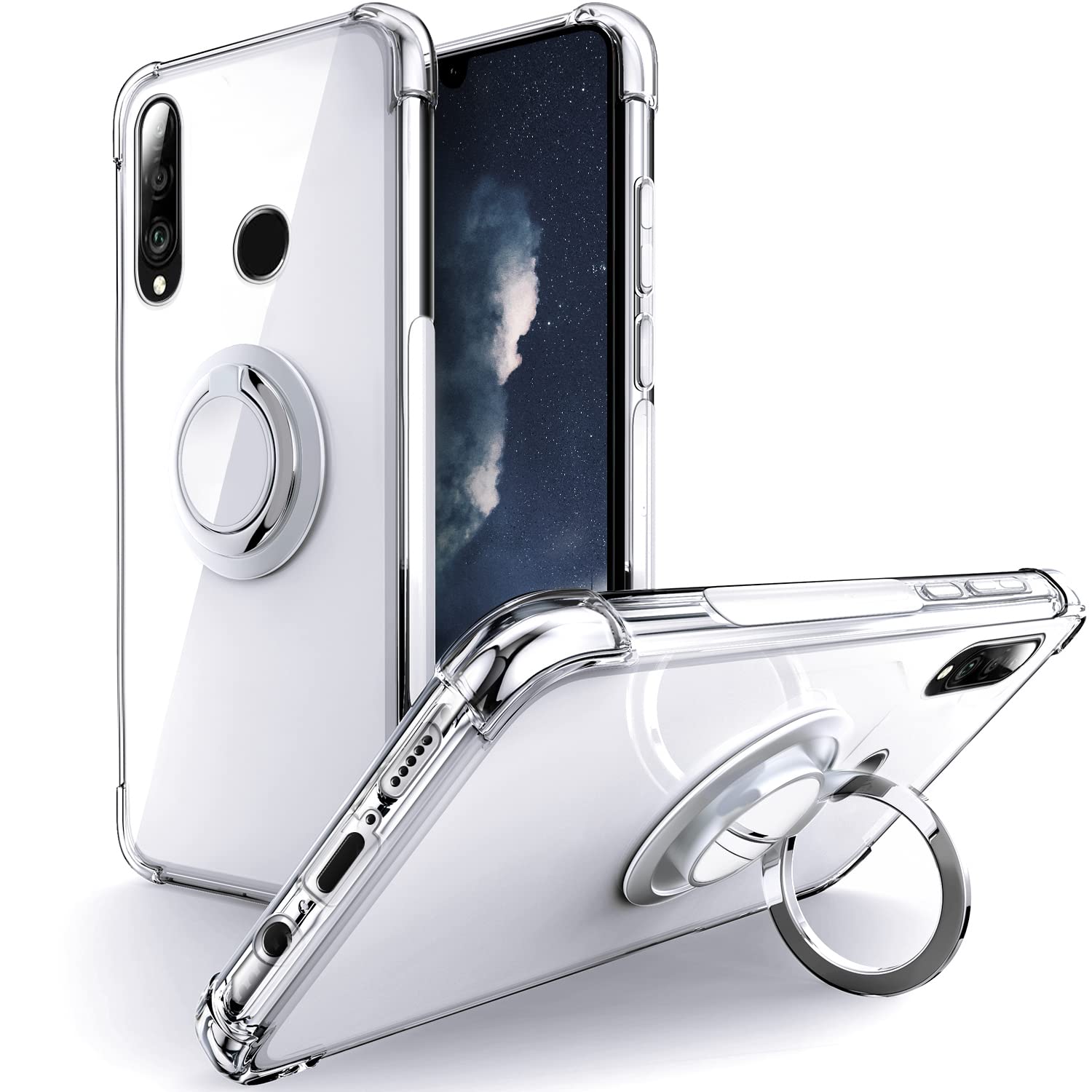 Amazon.co.jp: SHIELDS UP Huawei P30 Lite Case with Ring
