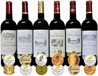 ALLダブル金賞受賞 赤ワイン6本セット フランス ボルドー産 ソムリエ厳選 750ml×6本