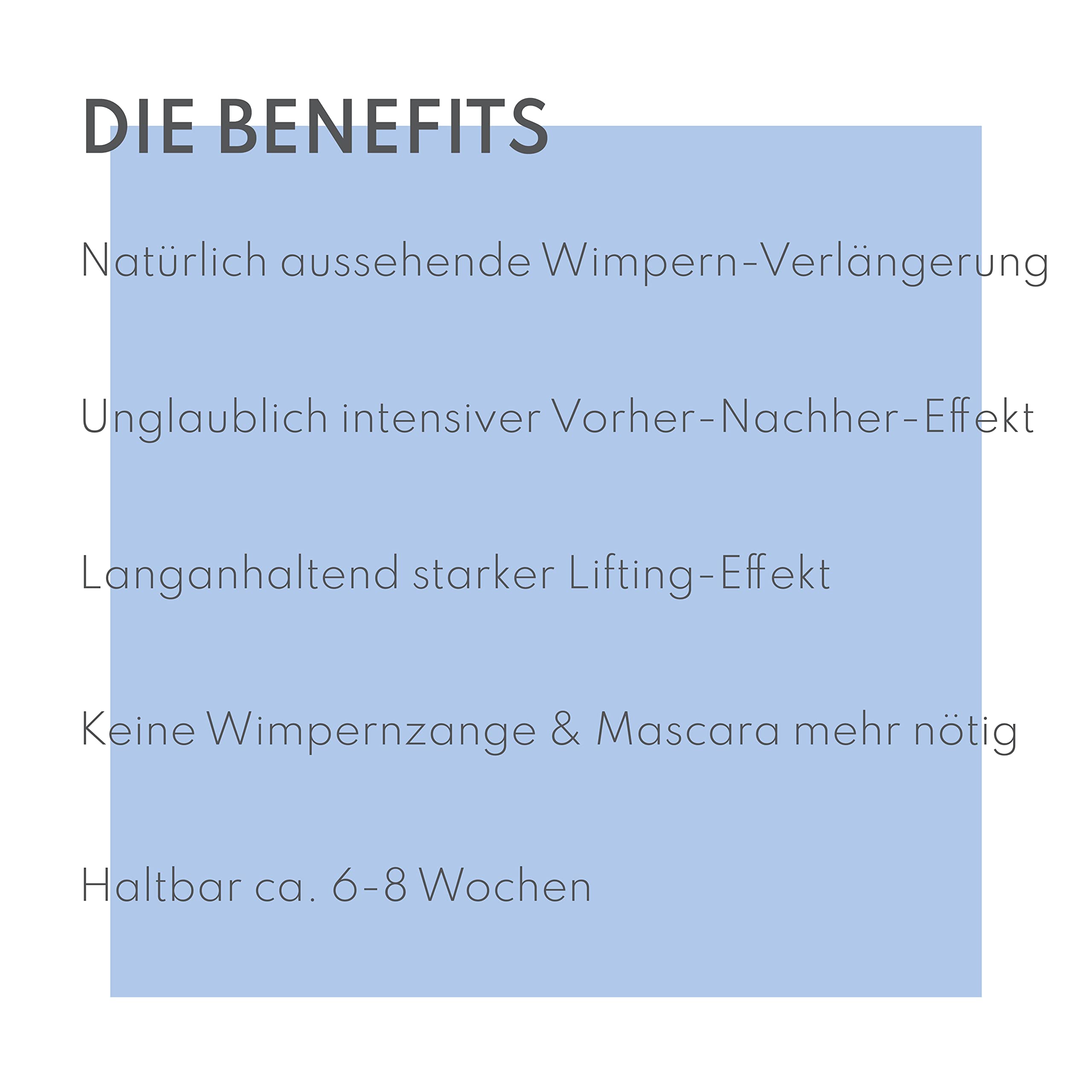 Augenmanufaktur Wimpernlifting Profi Kit mit Sachets - professionell für lange voluminöse natürliche Wimpern