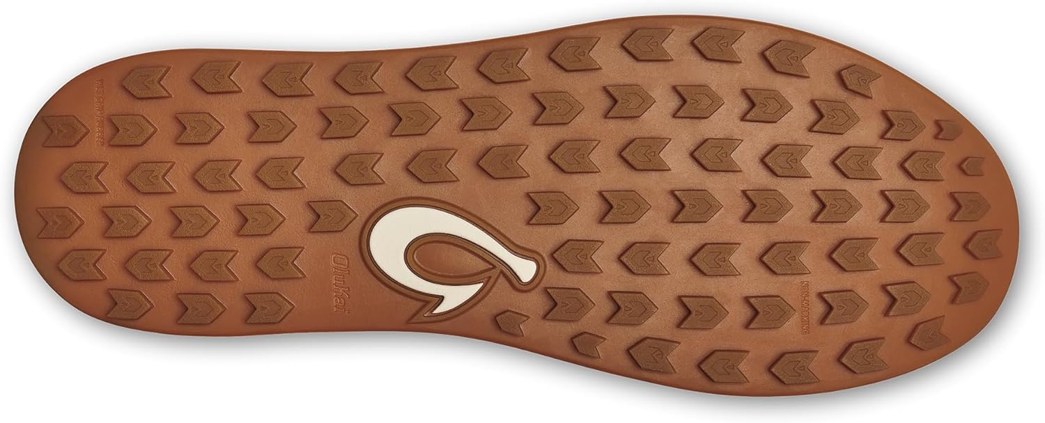 OLUKAI Wai'alae Men's Golf Shoes, Spikeless Golf Shoes, Supple Full-Grain Leather & Contoured Footbed, Waterproof & Stain-Resistant - Image 5