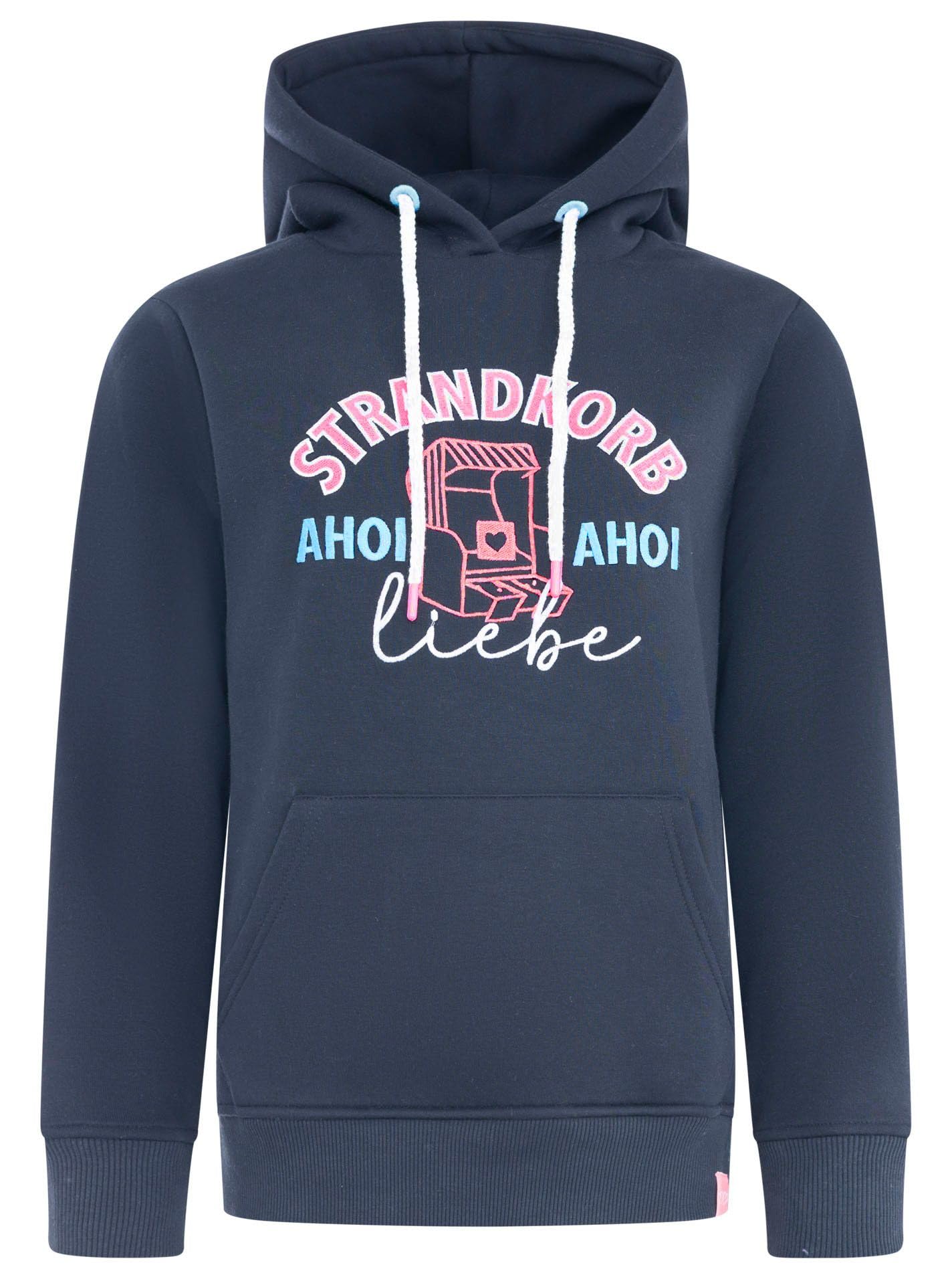Zwillingsherz Damen Hoodie mit Kapuze – Kuscheliger Oversize Pullover – Weiches Sweatshirt für Frauen mit Aufdruck – Stylischer Übergangspullover für Frühling Herbst Winter