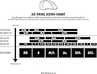 Vista 6 de The Original Boston Scally Gorra The Scrapper Newsboy Gorra plana 6 paneles de algodón ajustado para hombre Carbón