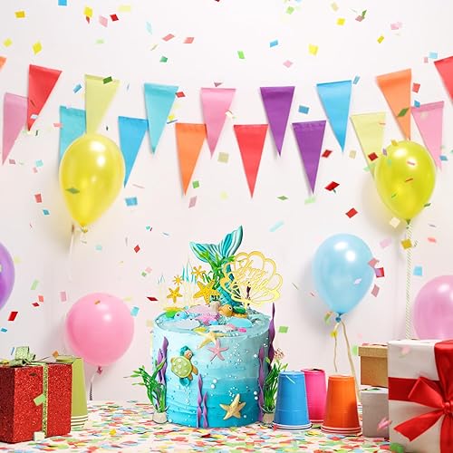 Miniatura 5 de 28 decoraciones para tartas de tortugas marinas, animales del océano, conchas de tortuga, conchas marinas, decoraciones para fiestas de cumpleaños