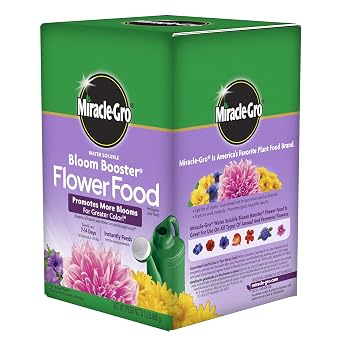 Miracle-Gro Water Soluble Bloom Booster Flower Food, 1.5 lb.
