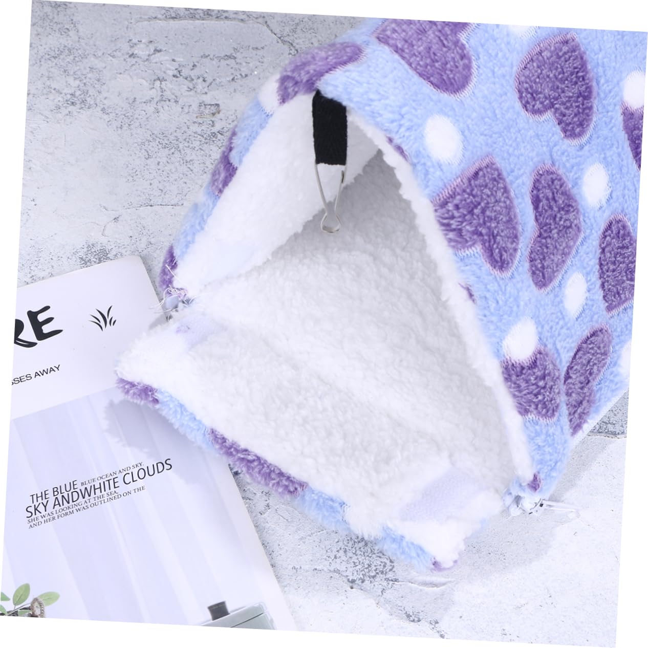 BESPORTBLE 2stücke Detachable Hamsterbett Für Kleine Tiere Warmes Baumwollnest Kreatives Haustierzubehör Für Hamster Und Igel Einfach Zu Reinigen Und Gemütlich
