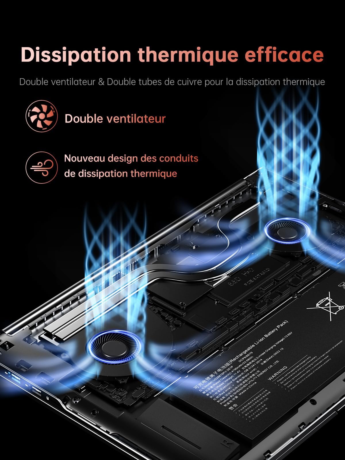 ACEMAGIC Ryzen 7 7735HS, do 4,8 GHz, 16 GB RAM DDR5 4800 MHz 512 GB SSD, 16-calowy wyświetlacz FHD, laptop gamingowy z podświetlaną klawiaturą, WiFi 6, metalowa obudowa