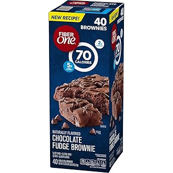 Fiber One Chocolate Fudge Brownies .89 oz., 40 Pk.