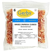 Vista 53 de GERBS rodajas de mango disecadas dulces 4 libras. Sin sulfuro, sin aditivos artificiales, bolsa resellable Naturalmente masticables y dulces