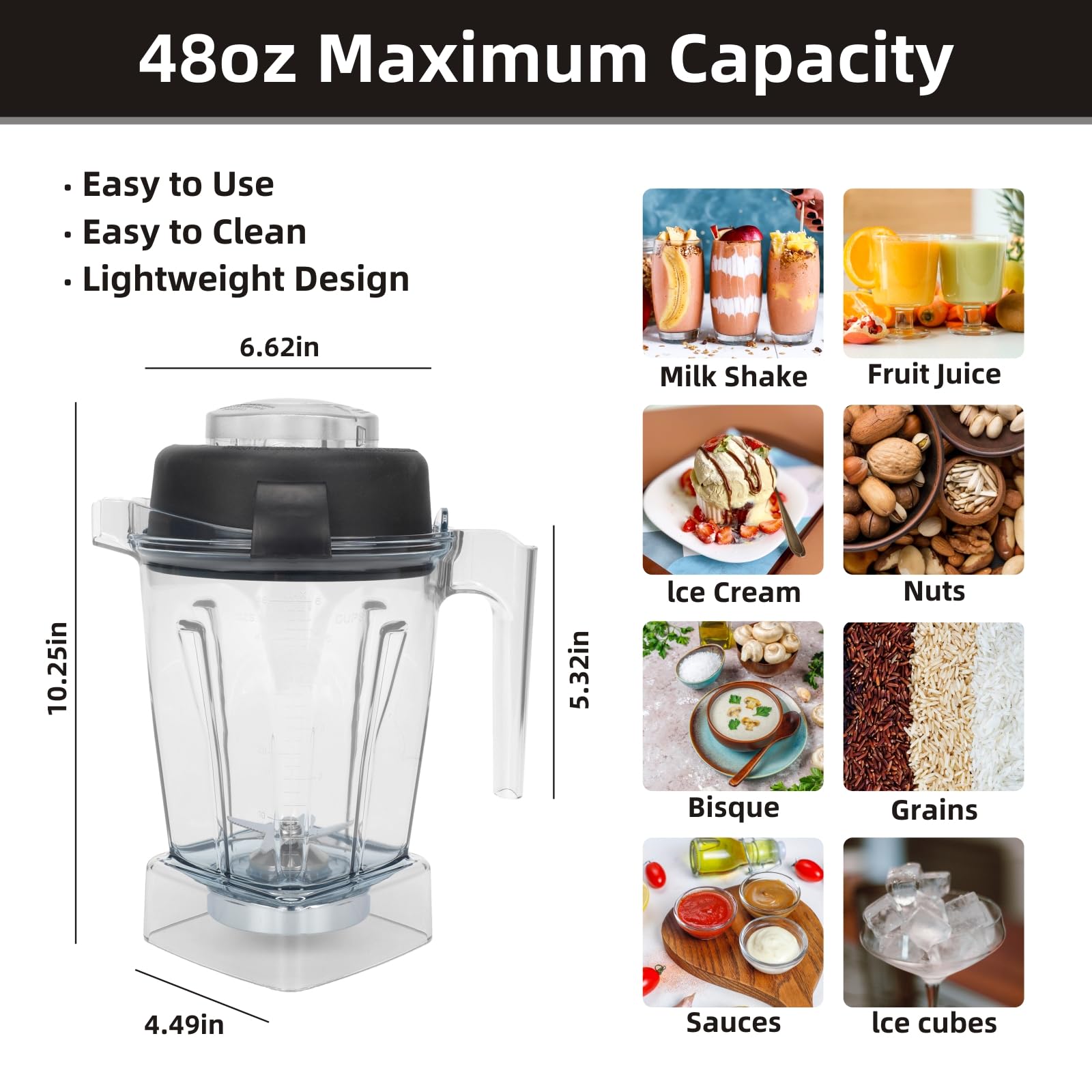 Amazon.co.jp : Vitamix Blender E310 E320 5000 5200 6300 6500 7500 